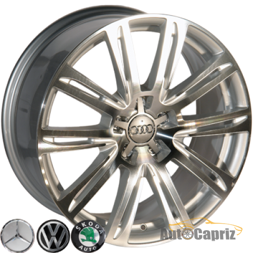 Диски Replica Audi 172 SF R18 W8.0 PCD5x112 ET32 DIA66.6 